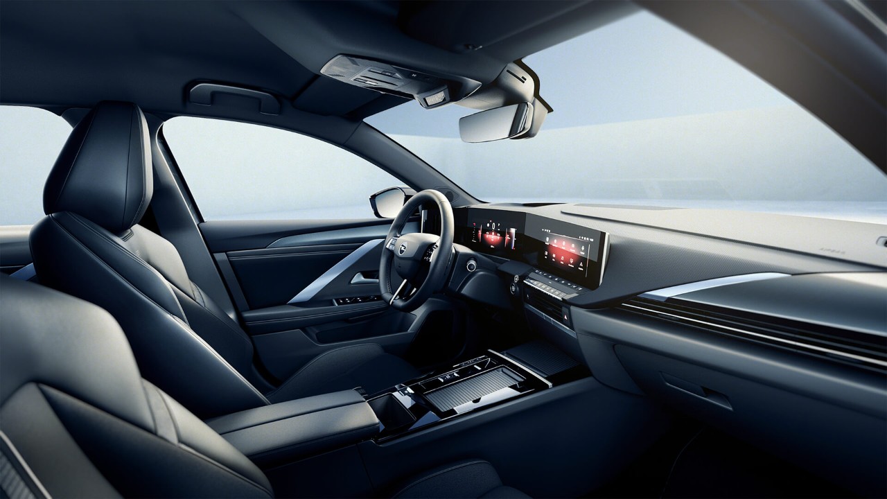 Opel, der neue  Astra, Interieur